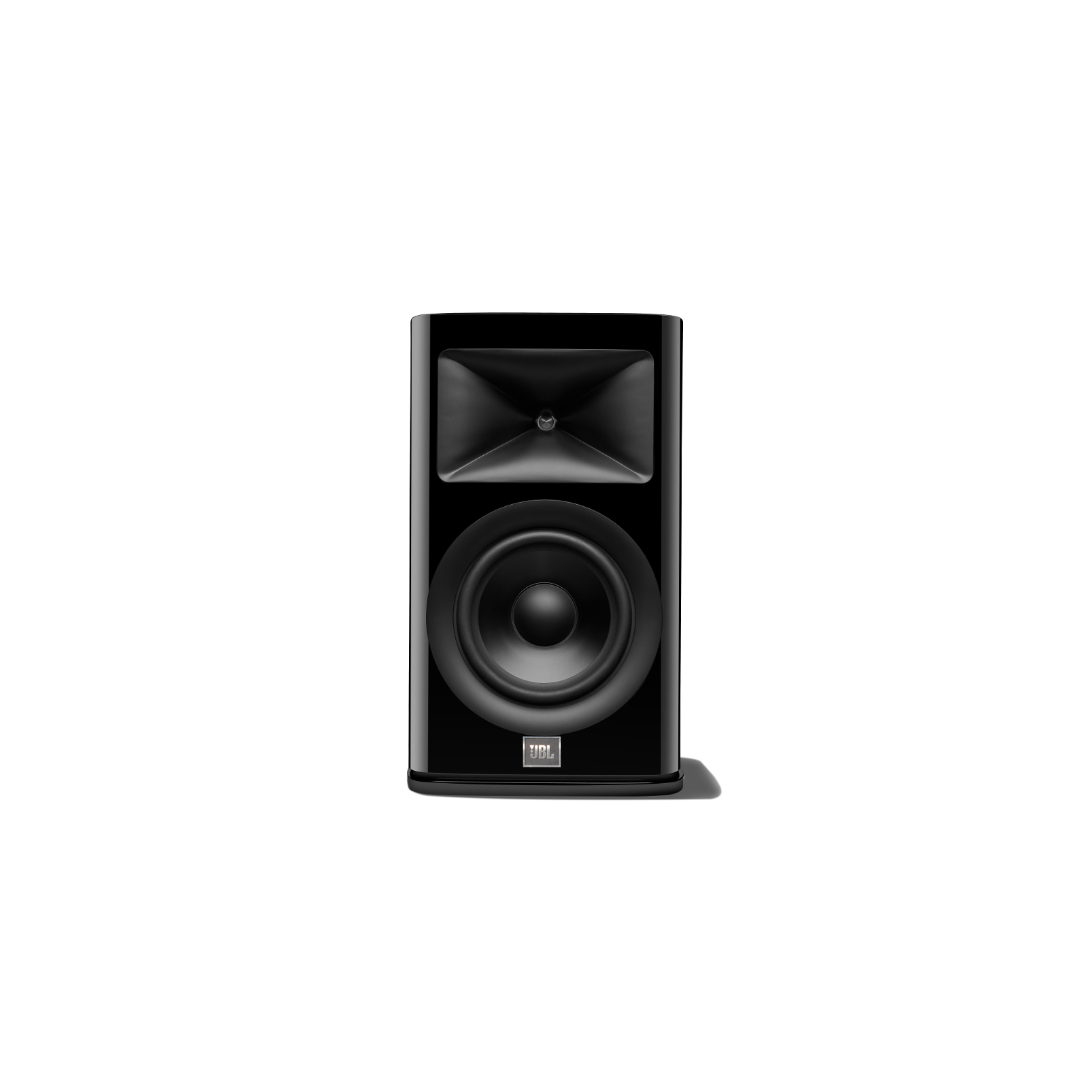 JBL HDI 1600 stativhøyttaler i sort finish uten deksel