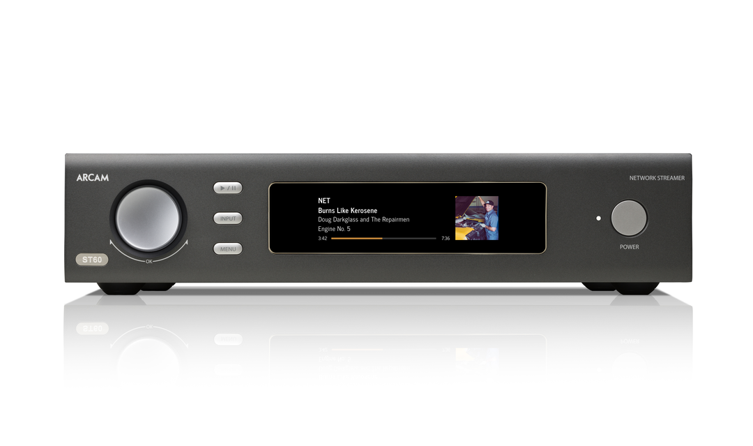 Arcam ST60 Streamer med støtte for Spotify, Tidal, MQA. High Res etc