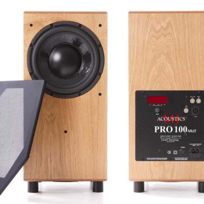 MJ Acoustics Pro 100Mk2 Aktiv subwoofer
