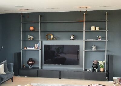 Lyd i flere rom, innfelte kvalitetshøyttalere