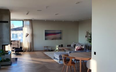 Lyd i flere rom Nordstrand, 60 høyttalere, 20 soner