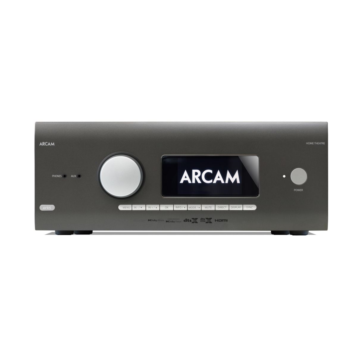 Arcam AVR5 Klasse AB AV-mottaker High-end hjemmekinoreciever med streaming innebygd